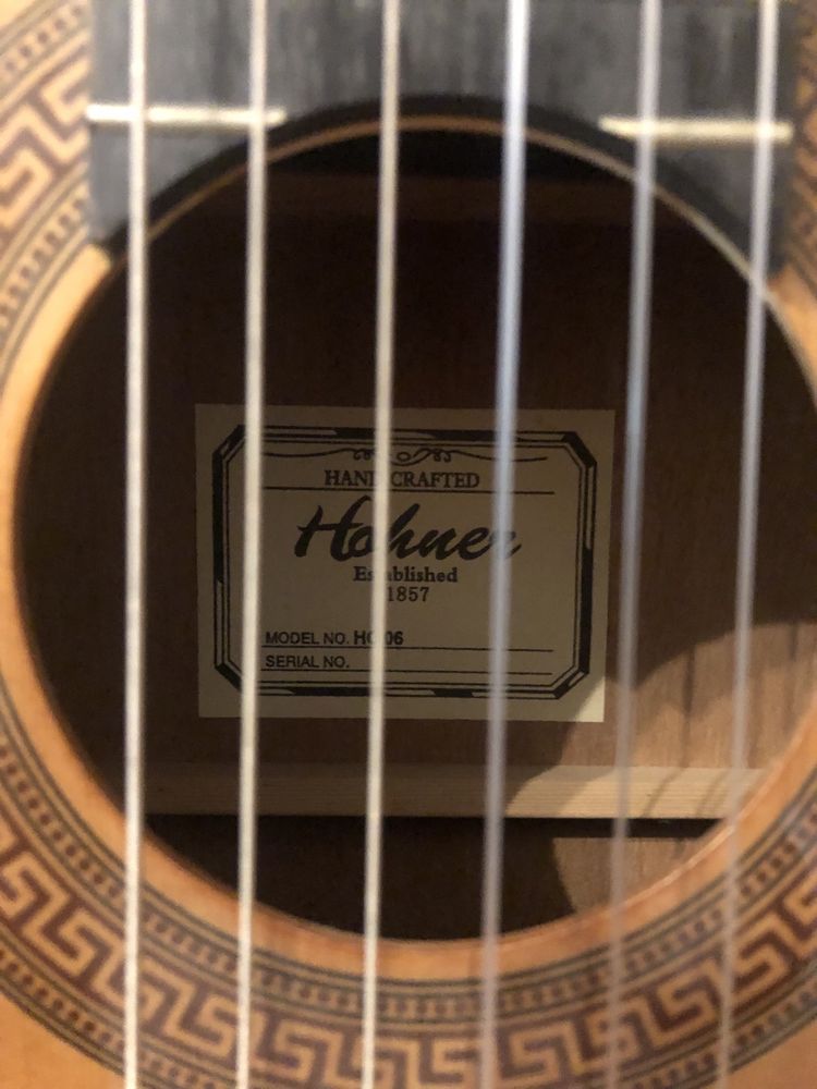 Класична гітара hohner hc 06