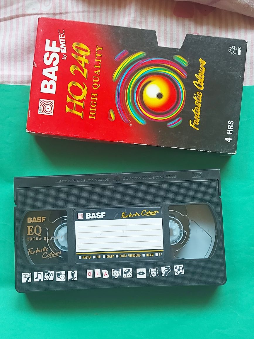 Kaseta VIDEO VHS stara  Bajki chińskie