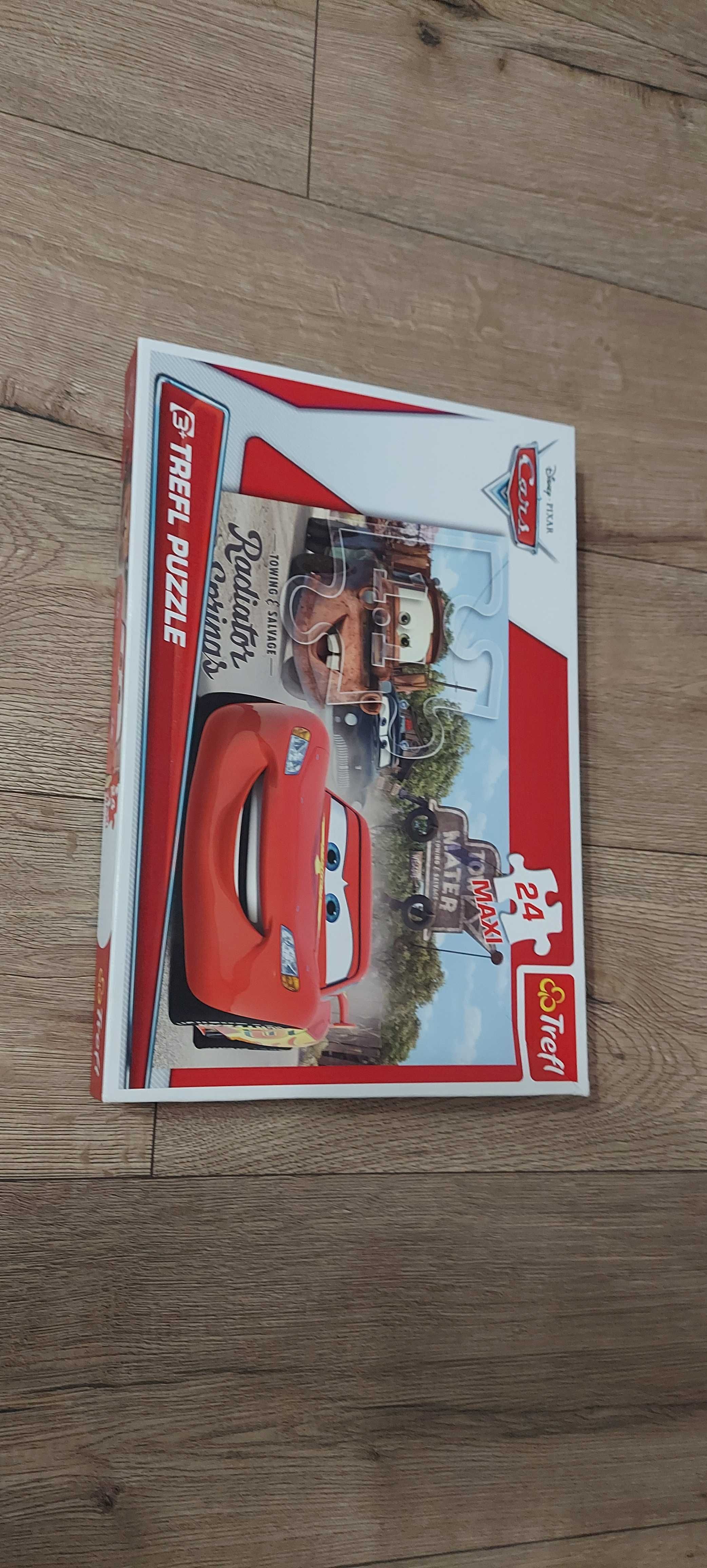 puzzle cars , zygzak, auta, złomek