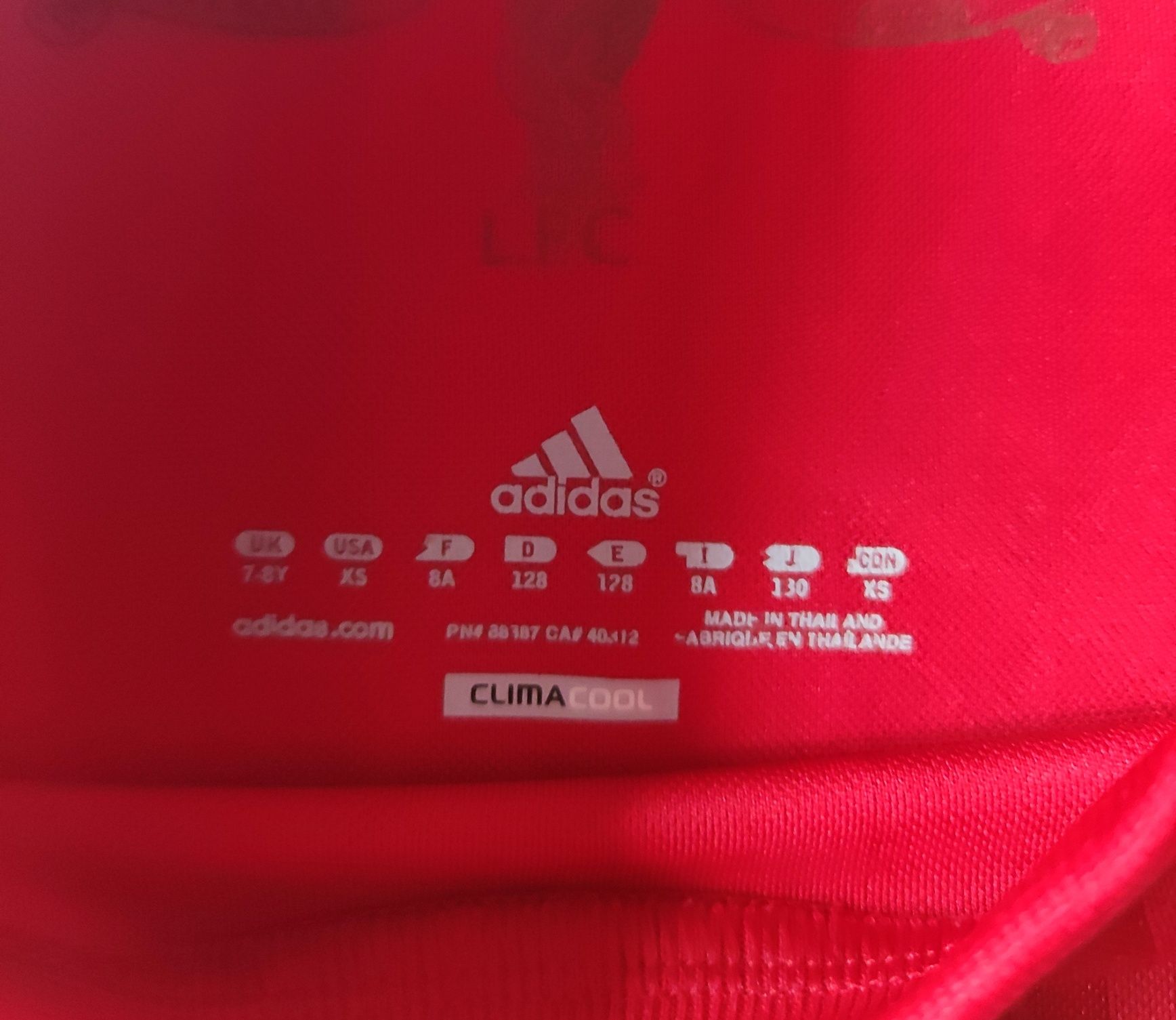 Koszulka sportowa dla dziecka Adidas 128 fc Liverpool