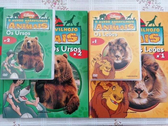 O Mundo Maravilhoso dos Animais + DVDs