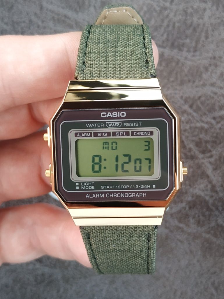 Часы мужские Casio Retro Vintage A700WEGL Оригинал Гарантия Ретро