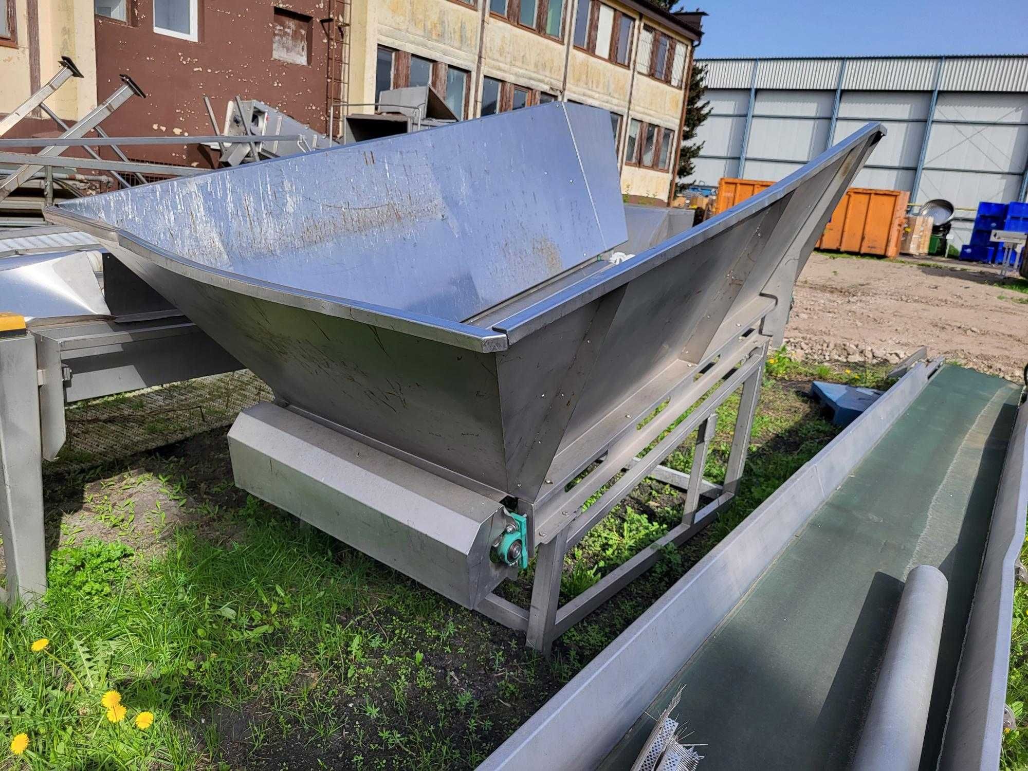urządzenia przemysłowe bunkry -kosze  rozładunkowe/przyjęciowe itp.