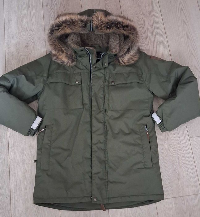 Куртка-парка Lenne Jakko зимова кольору хакі 158см.