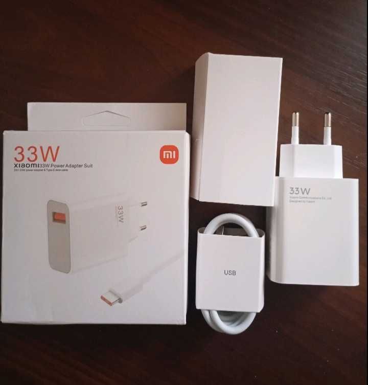 Зарядное оригинальное устройство XIaomi 33BT,быстрая турбо зарядка .