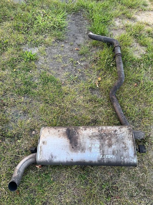 Ford C-max Mk2 Lift 2.0 TDCI Tłumik Końcowy Wydech