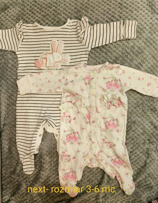 Pajacyki niemowlęce 3-6 mc