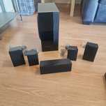 Kit home cinema Samsung HT D4500 como novo