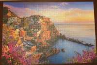 Puzzle Trefl, 1500 szt, Widok ma miasteczko Manarola, Włochy