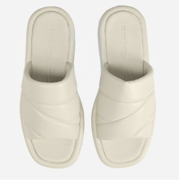 Жіночі шкіряні шльопанці Kazar, 40 розмір