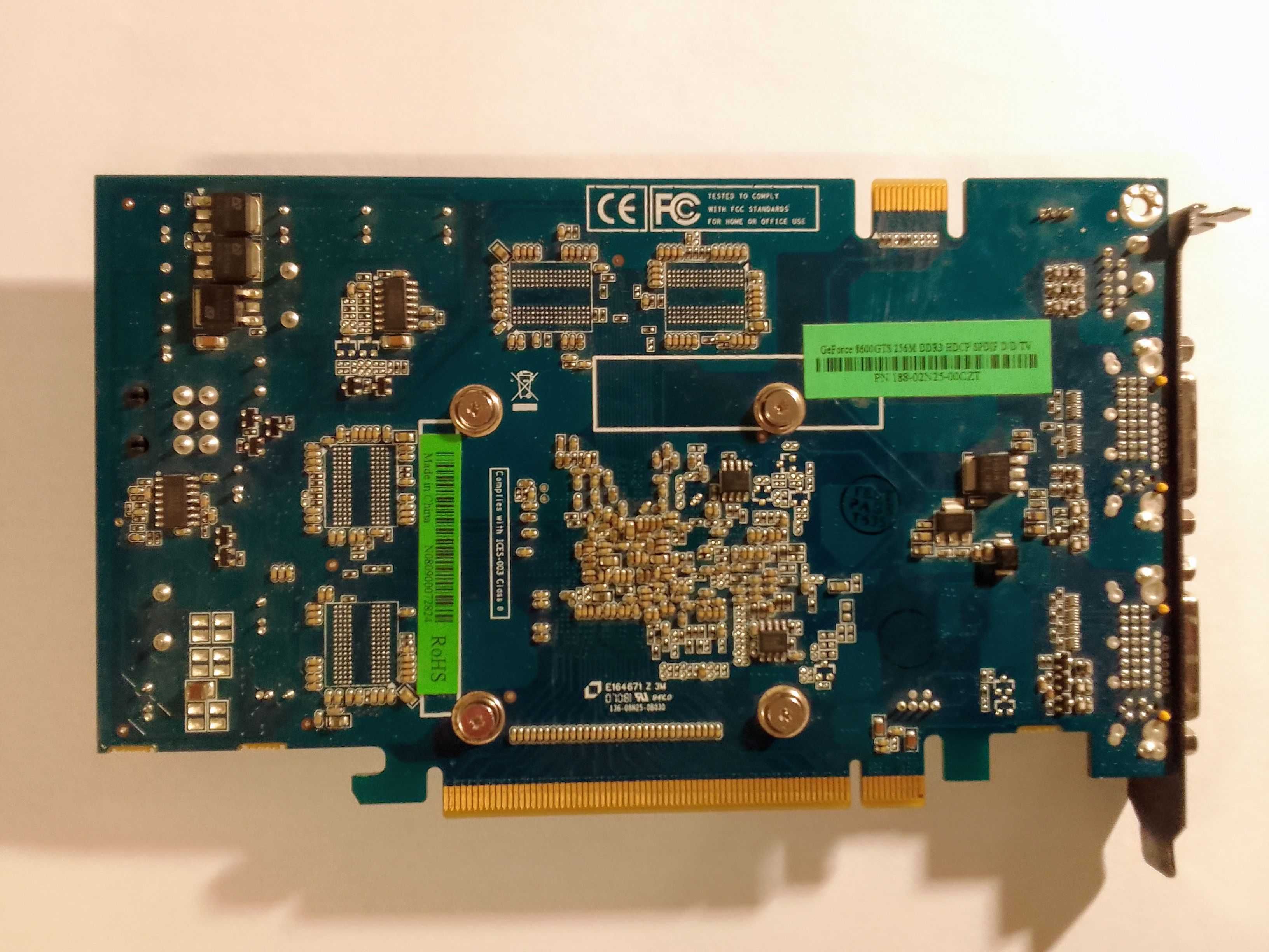 Видеокарта Zotac PCI-Ex GeForce 8600 GTS
