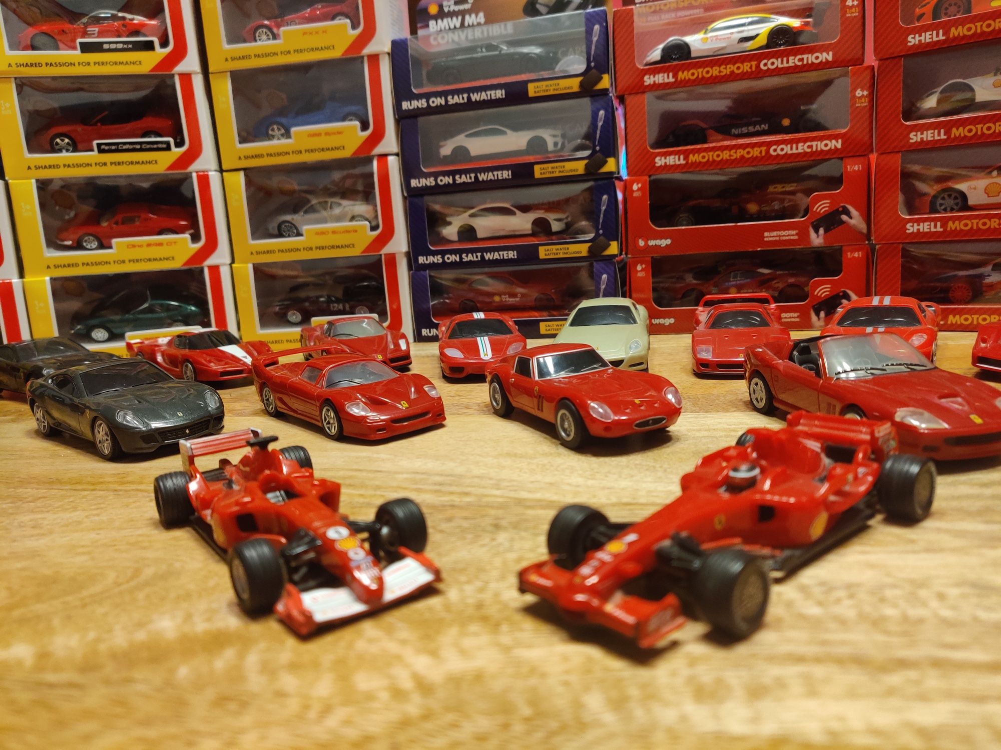 Unikalna kolekcja samochodów Shell