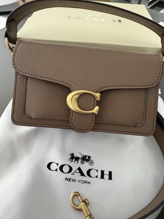 Coach tabby коричнева