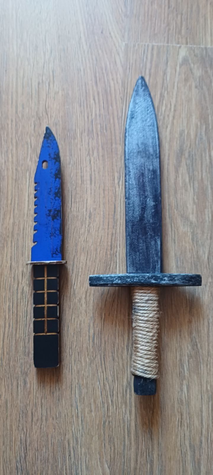 Miecz i nóż drewniane