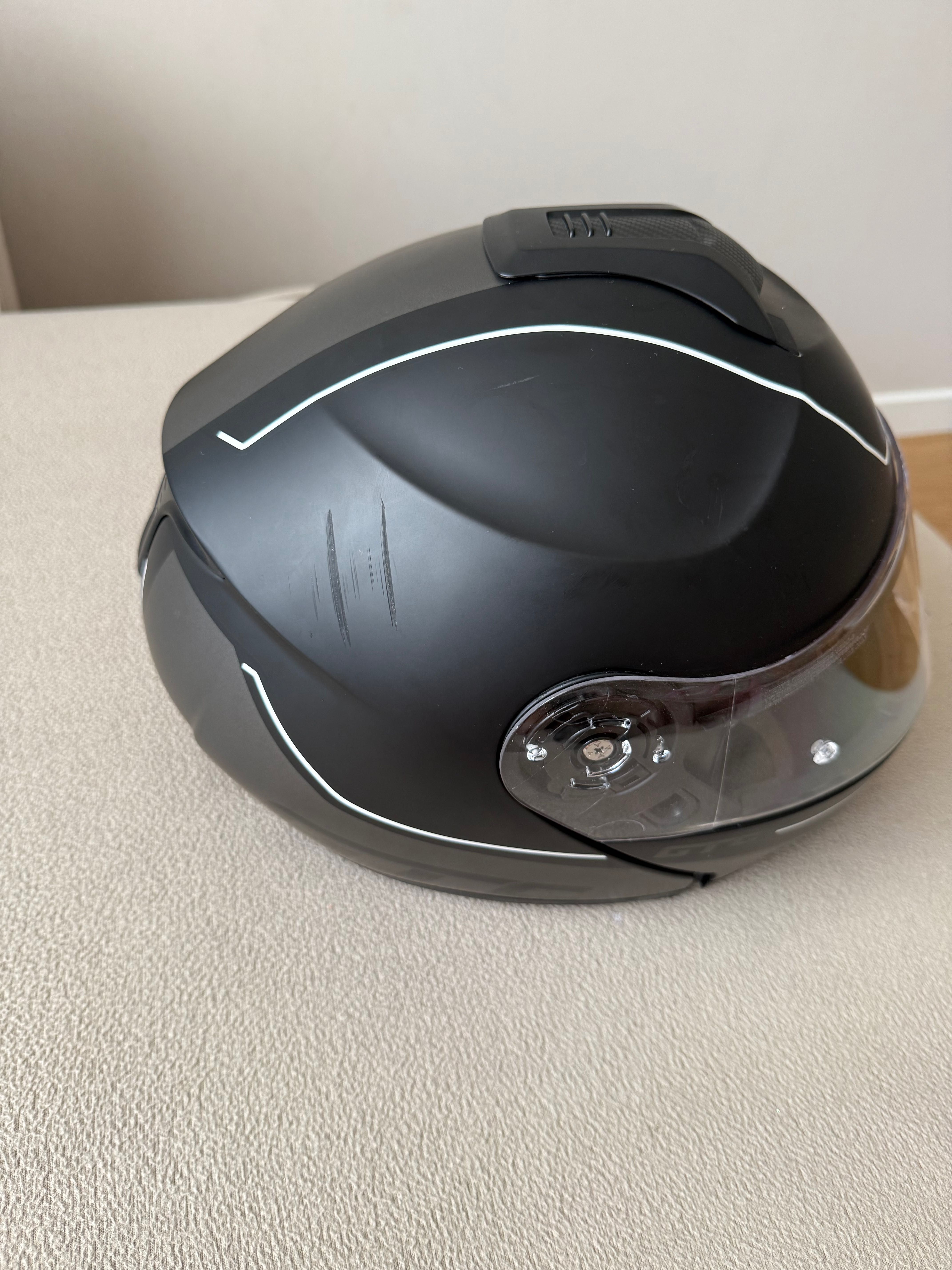 Мотошалом шолом CMS GTC Cruiser Black HELMETS