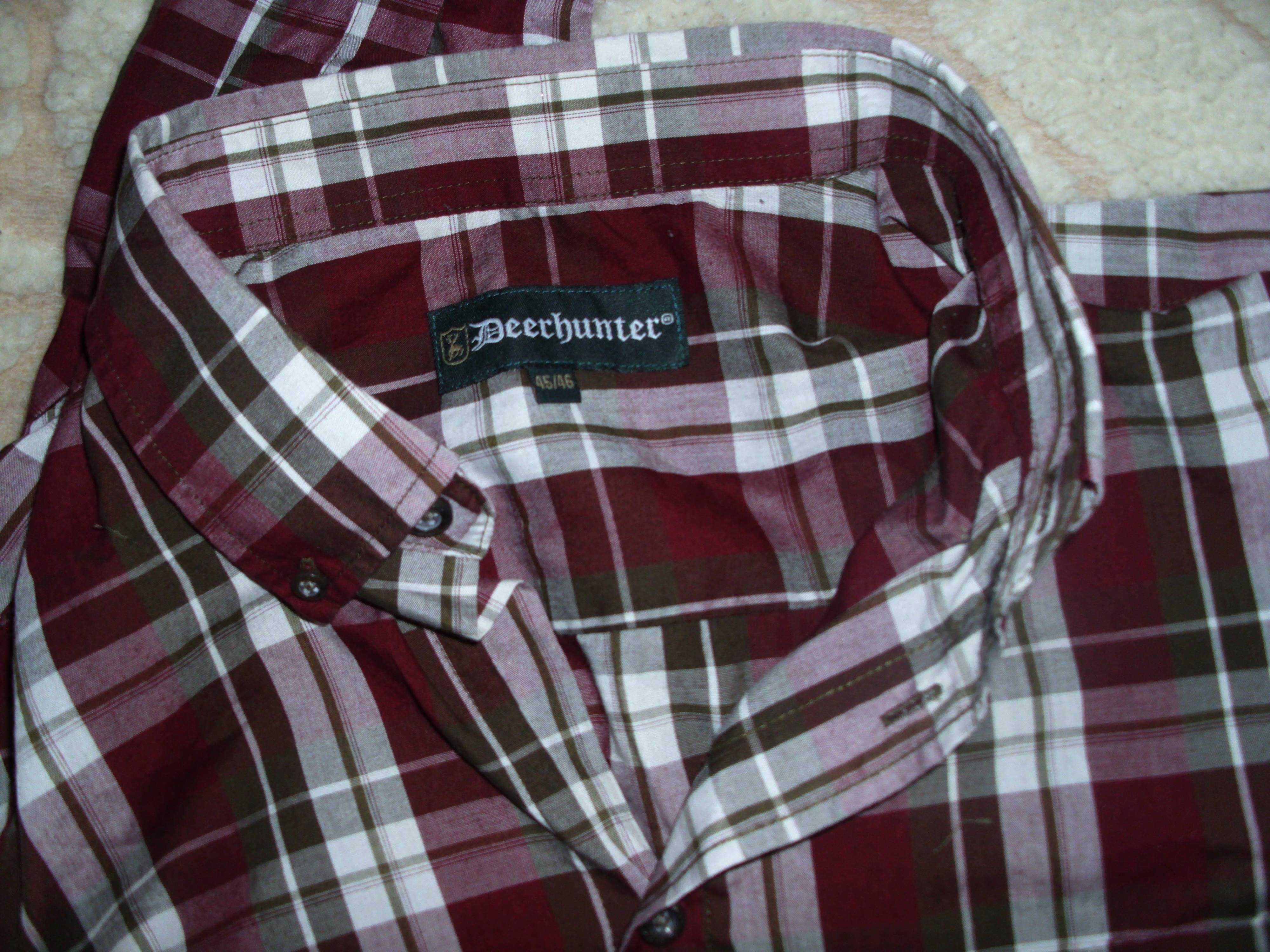 koszula DEERHUNTER długi rękaw letnia Michael Shirt XXL myśliwska