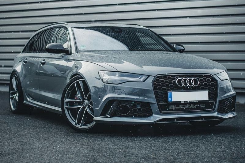 Zaślepka haka zderzak wzór RS6 AUDI A6 A7 4G