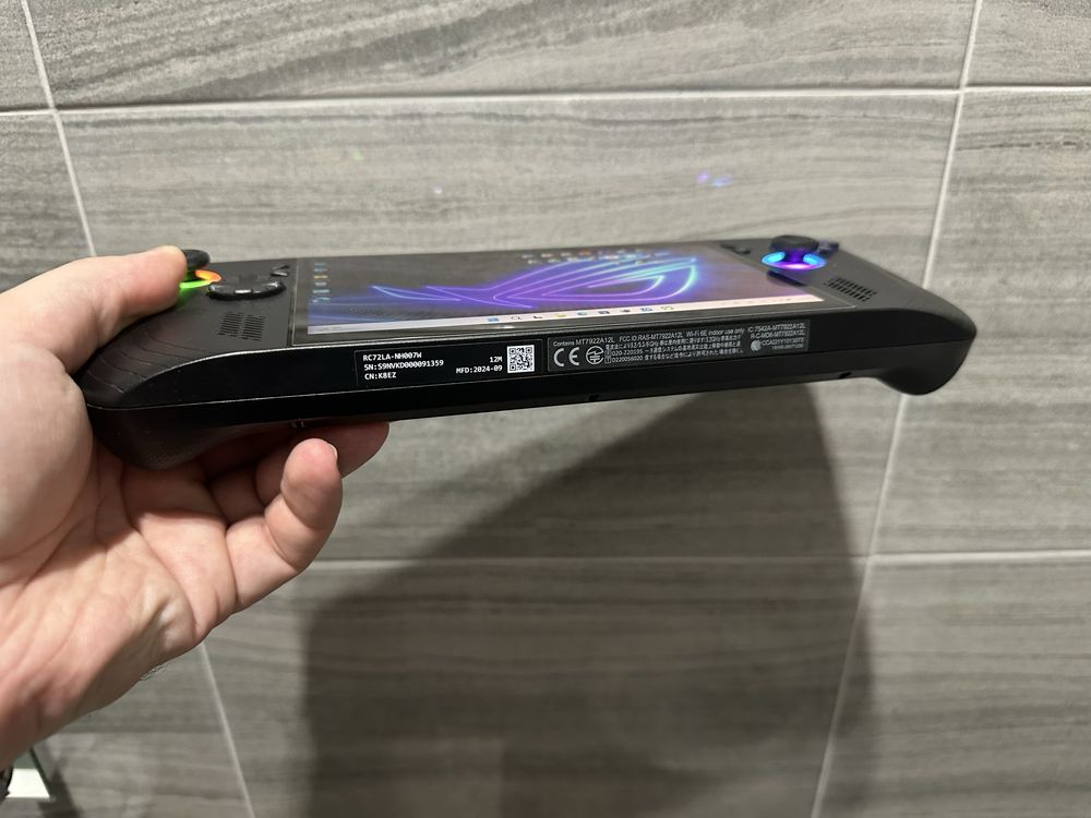Asus Rog Ally X na gwarancji