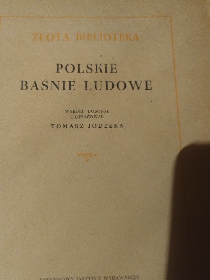 Książki stare polskie baśnie i perełki ponad 100 letnie książki