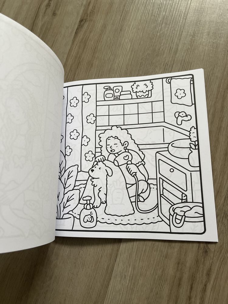 Livro colorir Girl Moments