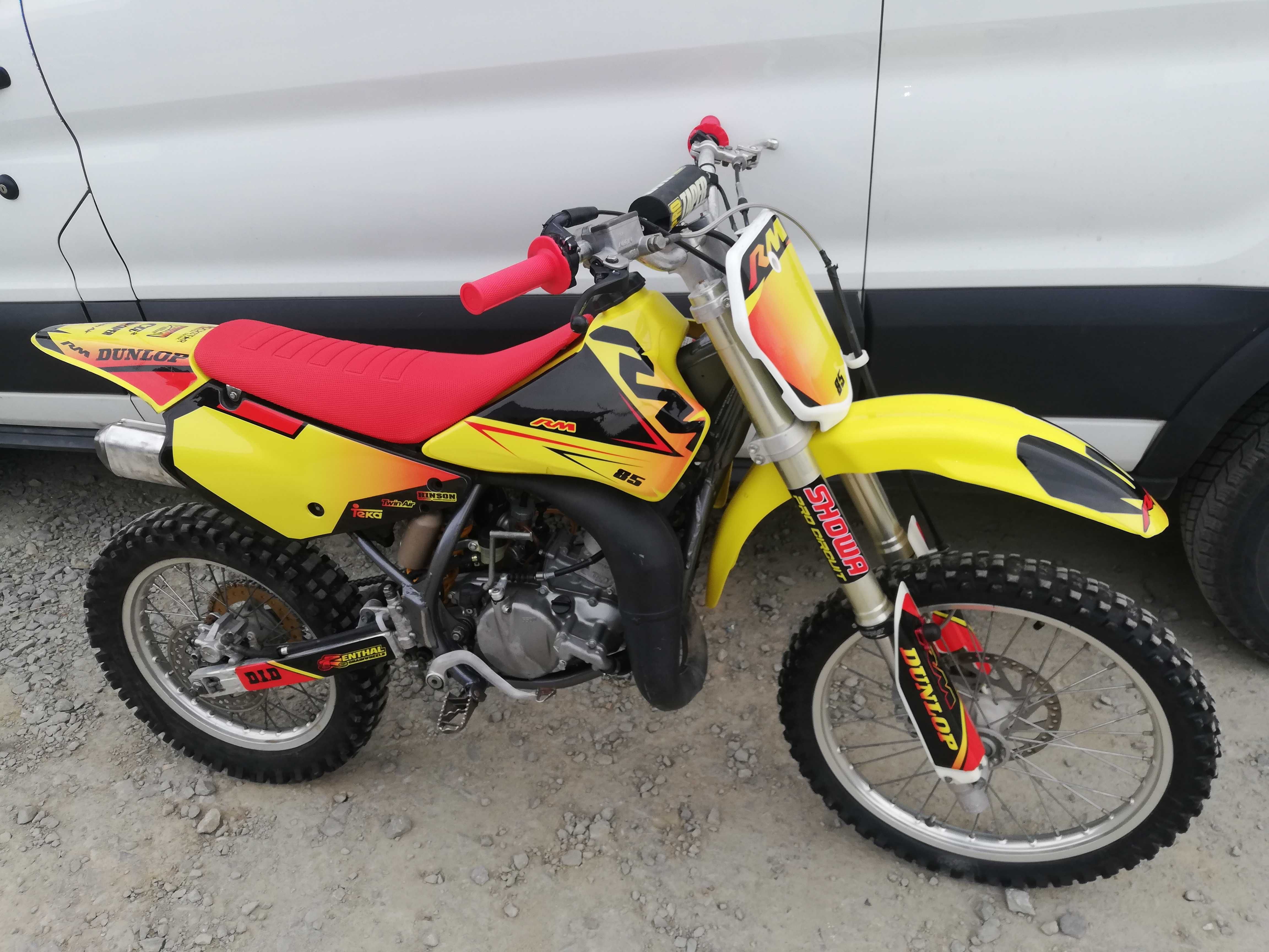 Suzuki RM 85 L duże koła ful remont