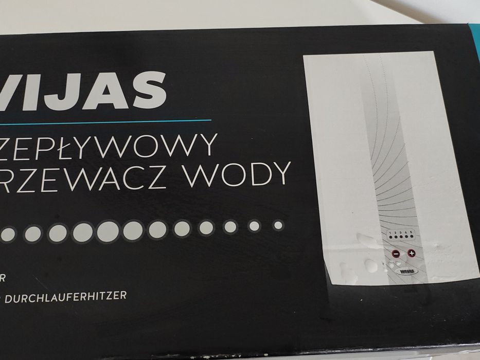 Ogrzewacz elektryczny przepływowy wody marki WIJAS