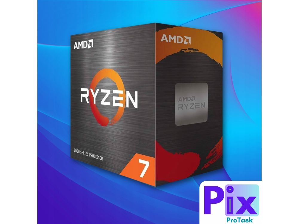 Stacjonarny Pix ProTask V8 AMD Ryzen 7 16GB DDR4 512GB SSD Win11 Pro