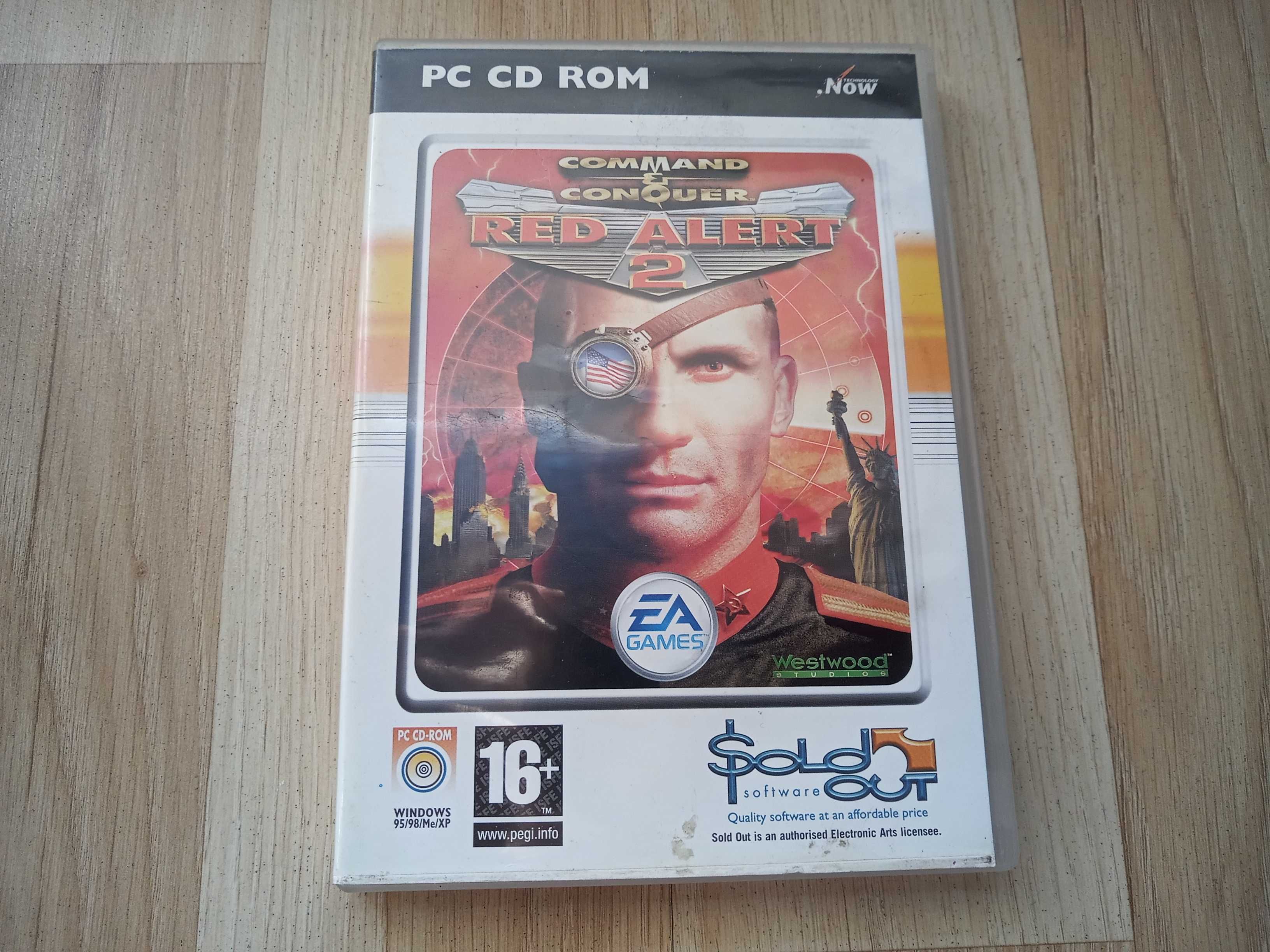 Command & Conquer Red Alert 2 PC tylko jedna płyta Allied Disc