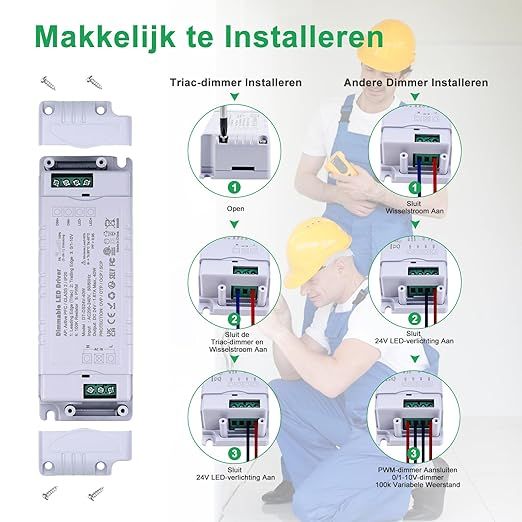 sterownik led reylax 24 v 40w z możliwością ściemniania