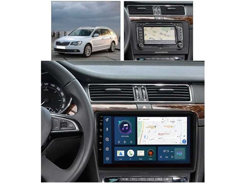 Radio samochodowe Android Skoda Superb 2 (10.1") 2008.-2015