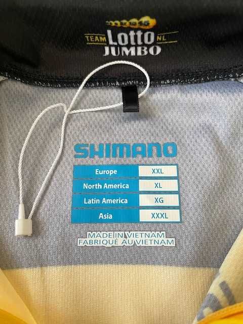 Koszulka kolarska Lotto Jumbo Shimano rozmiar XXL nowa