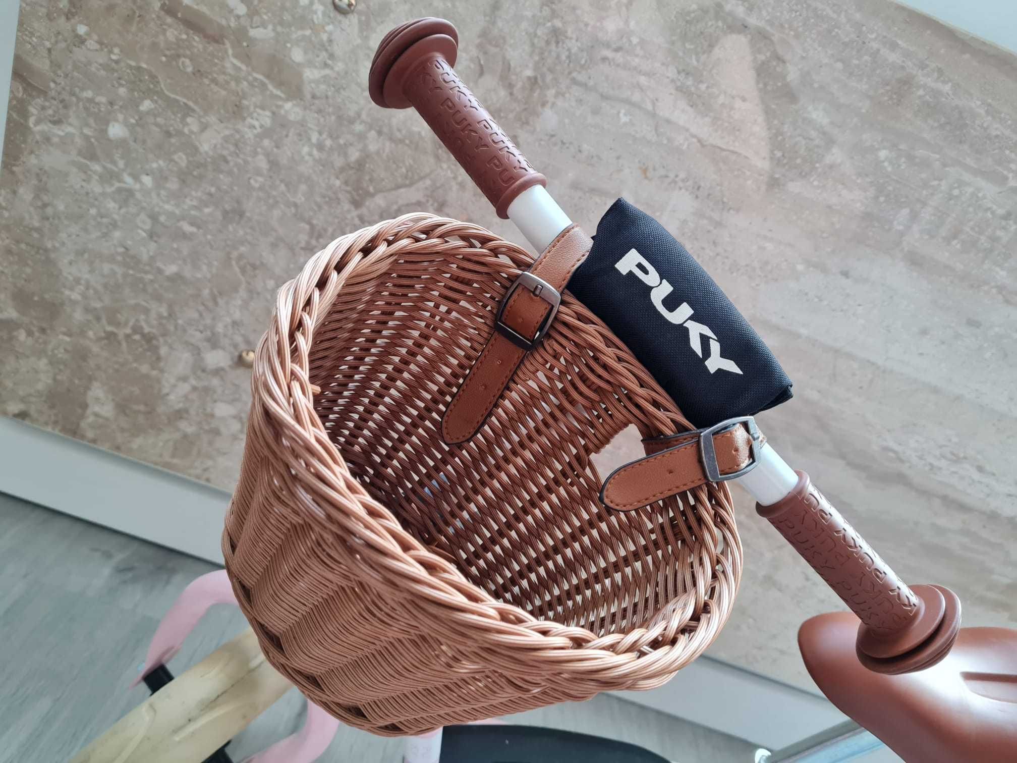 Rower rowerek biegowy PUKY LR M różowy 4094 koszyk dla dziewczynki