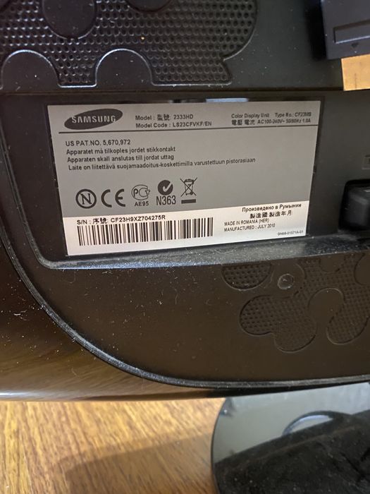 Монітор samsung 2333HD