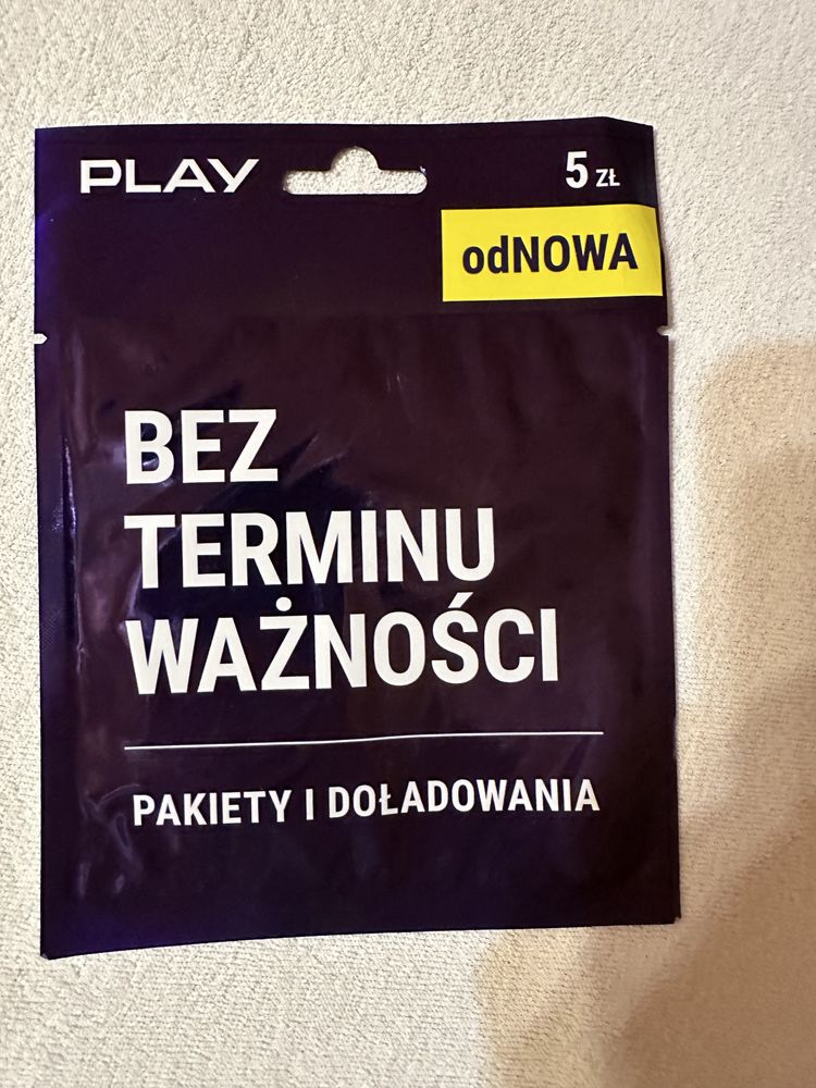 Karty sim play bez terminu waznosci
