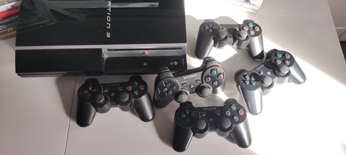 PlayStation 3 54gry 5xkontroler