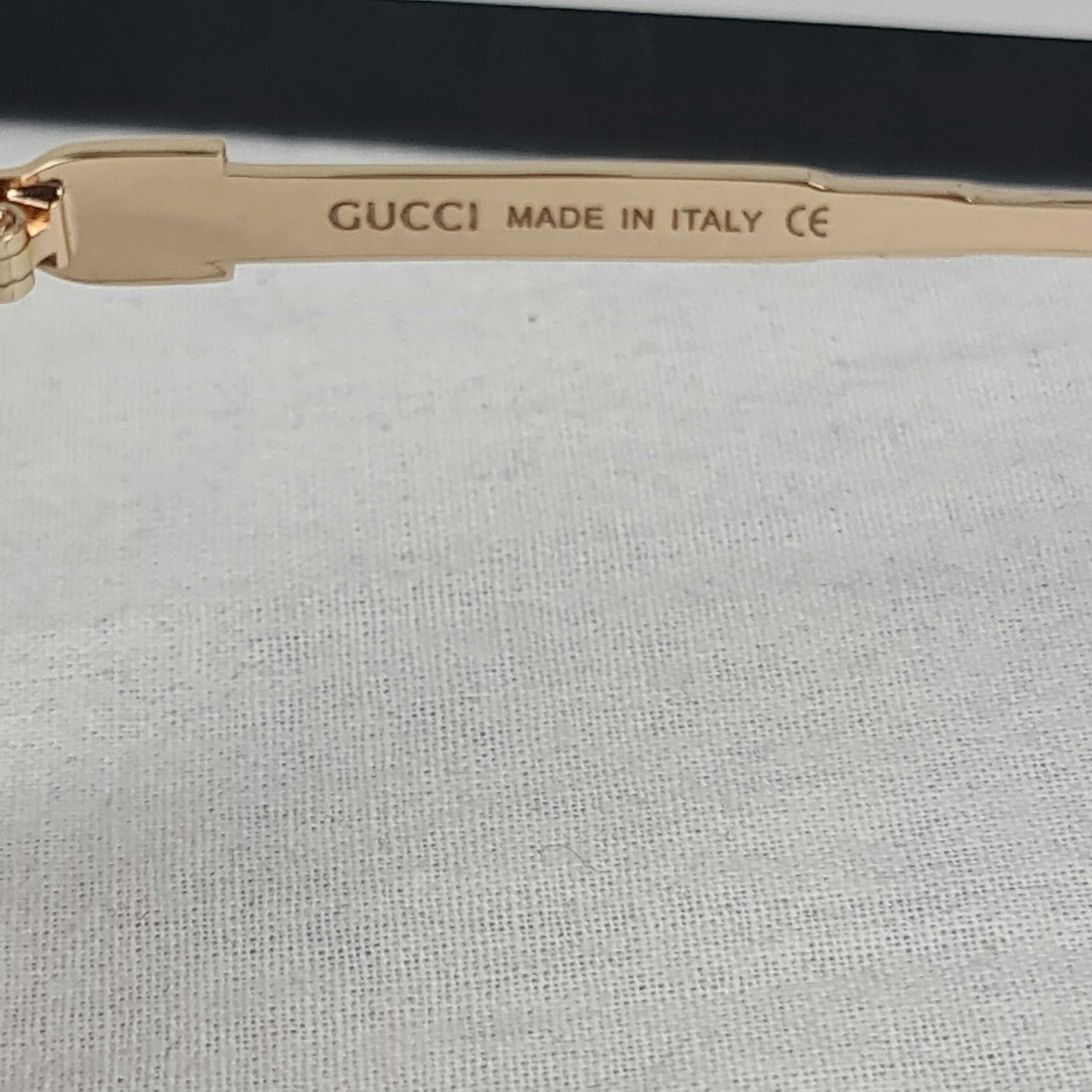 Okulary przeciwsłoneczne Zestaw Gucci logowane pudełko nowość lato