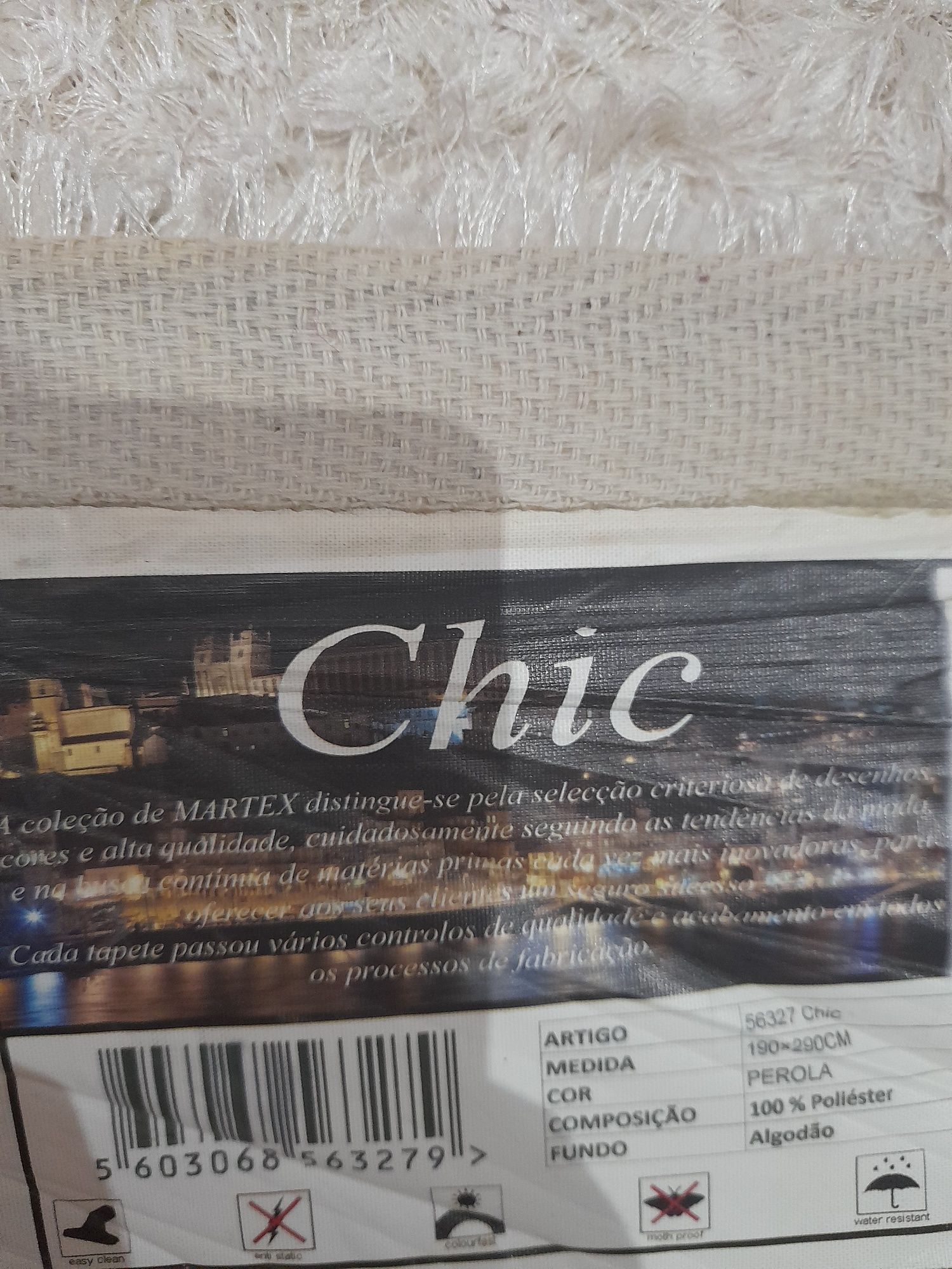 Carpete Chic Pérola