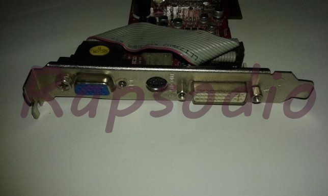 ВИДЕОКАРТА AGP Club 3D Radeon 9250 CGA-9258TVD 128mb