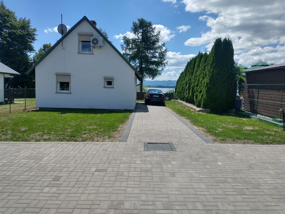 Komfortowy domek przy samej wodzie nad jeziorem Otmuchowskim,  klima ,
