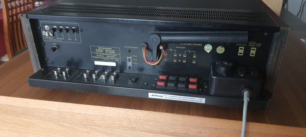 Amplituner Pioneer SX 5560 czyli SX-750