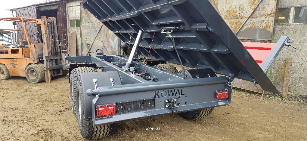 Nowa Przyczepa Tandem PTBH 15.5T Homologacja FV Kowal