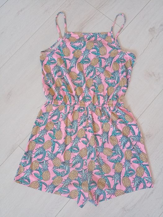 Kombinezon letni 164 dziewczęcy F&F H&M młodzieżowy krótki na lato