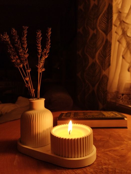 Ekologiczna świeca sojowa Rękodzieło Pomysł na Prezent