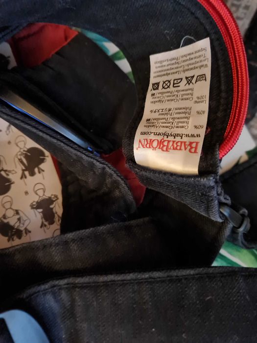 Nosidło BabyBjorn 3,5-12 kg.