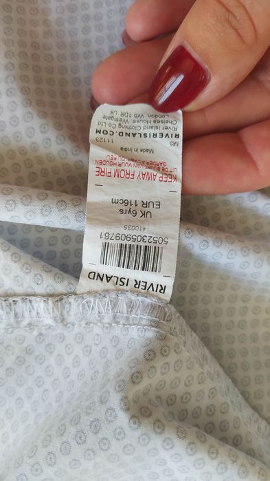 Elegancka koszula chłopięca rozmiar 116