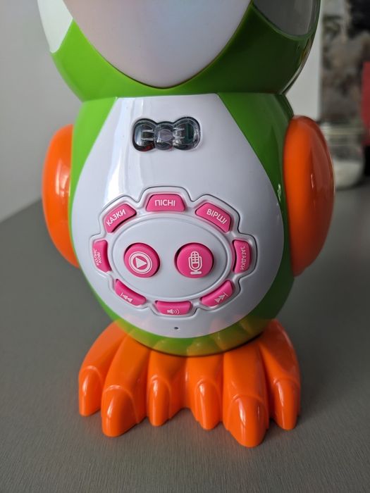 Інтерактивна іграшка папуга