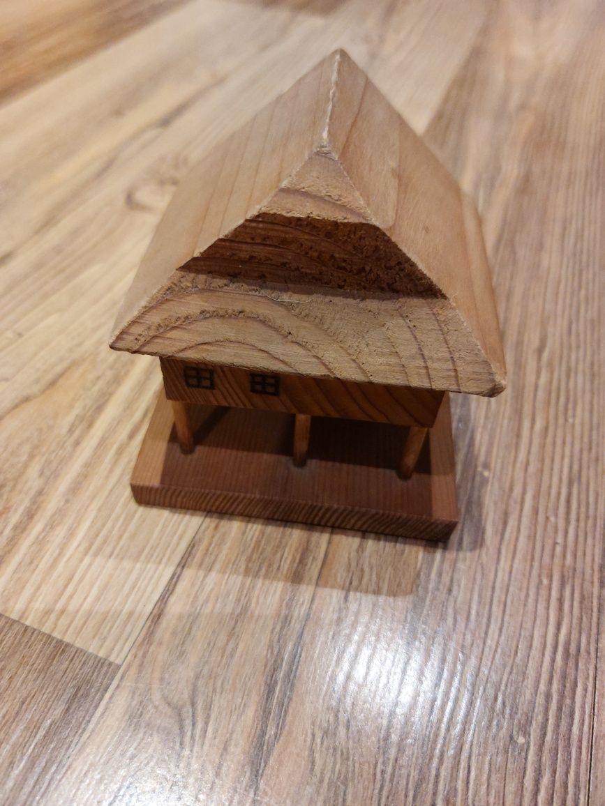 Domek drewniany  ozdoba