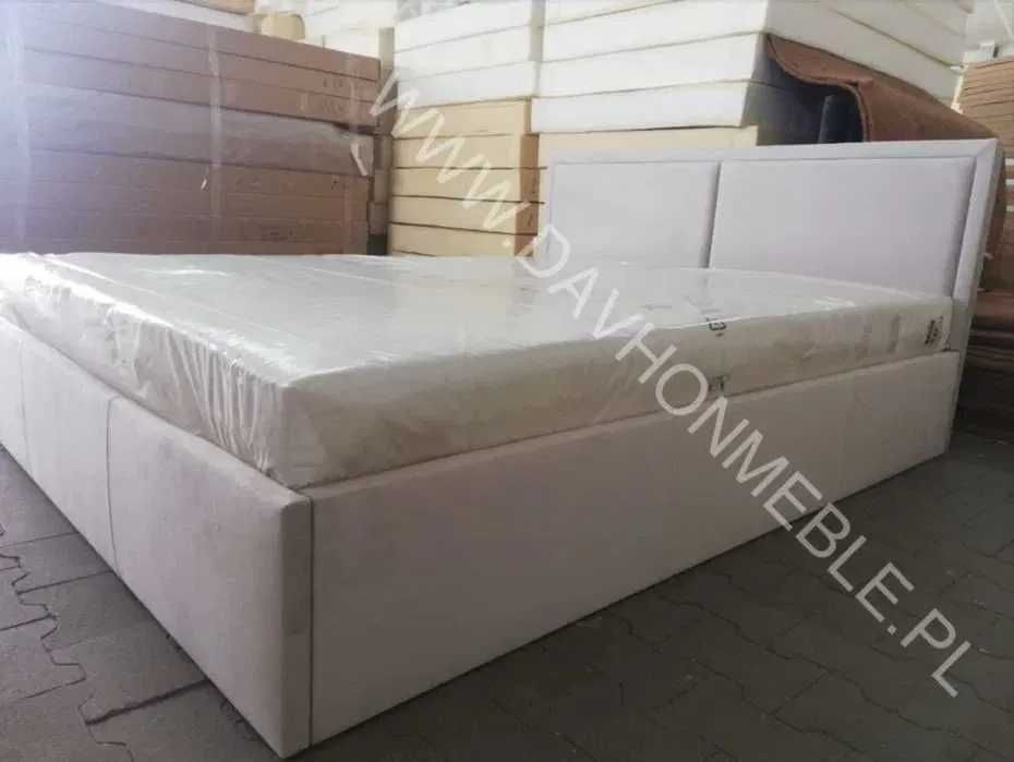 Dostępne od ręki! Łóżko tapicerowane 120/140/160/180x200 z pojemnikiem