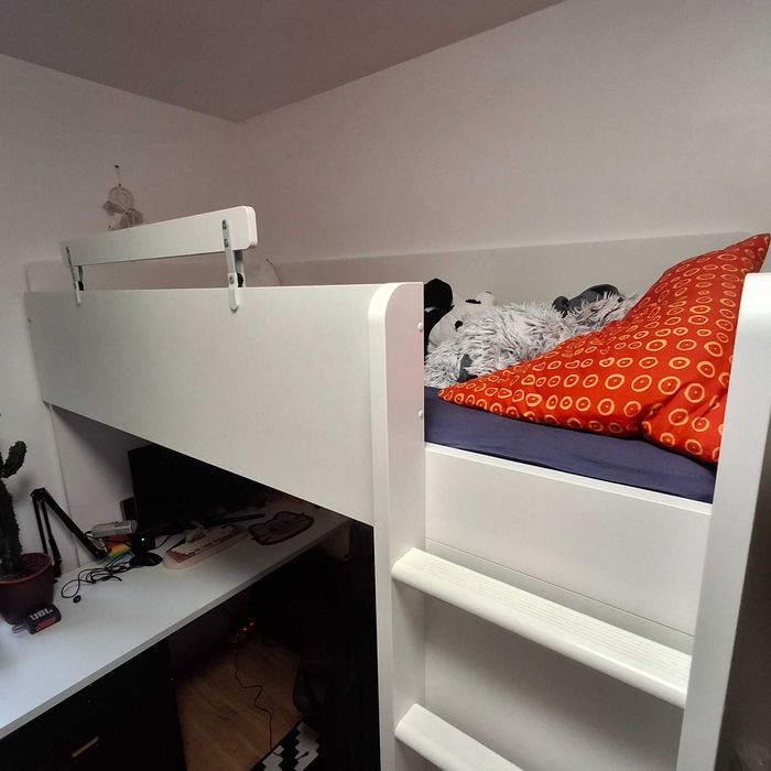 Łóżko piętrowe + biurko antresola Ikea Smastad 2 szt Marki k. Warszawa