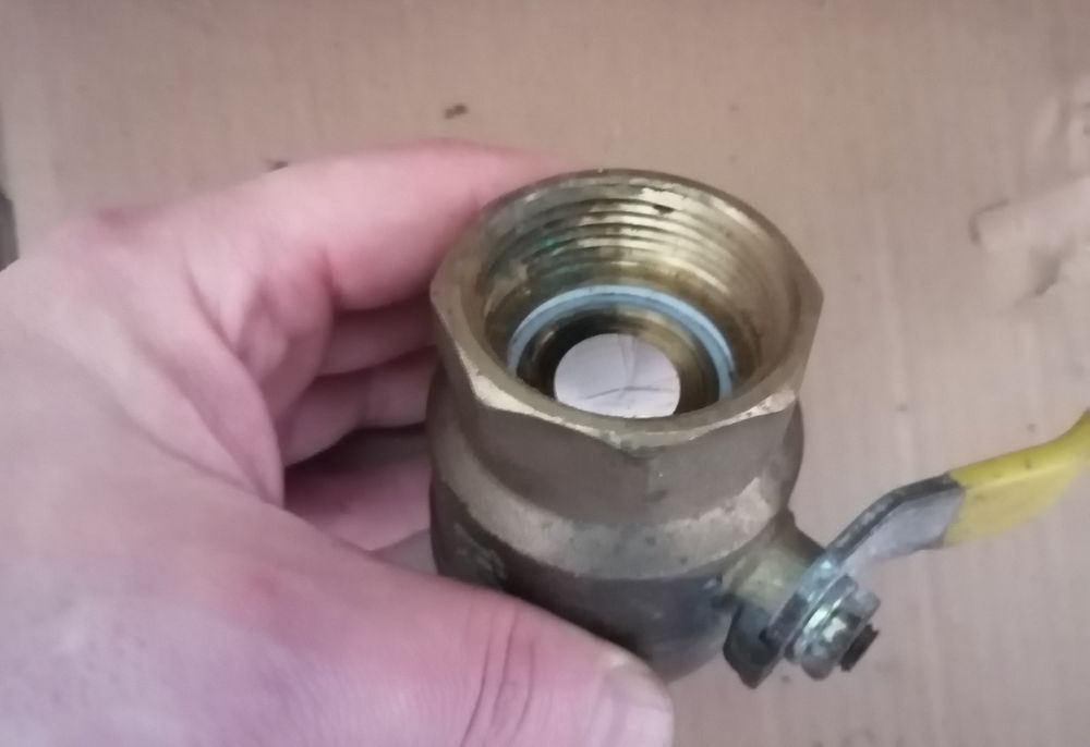 Шаровый кран 1 1/4 новый